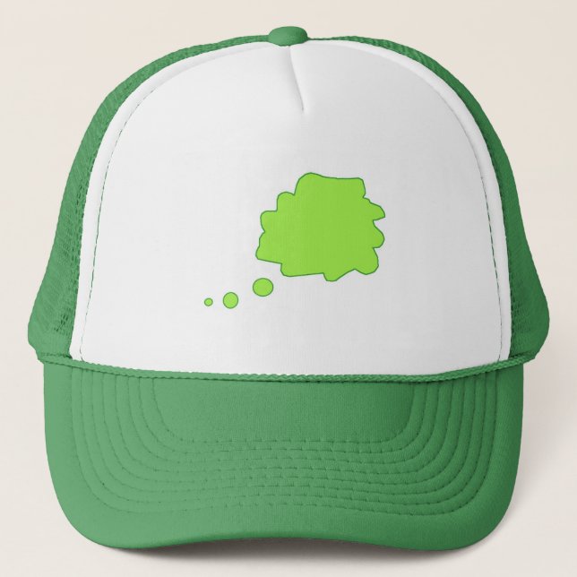 Pensez casquette vert (Devant)