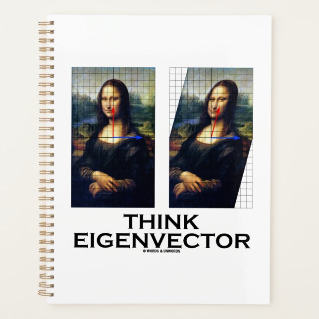 Pensez Eigenector Math Conseils Mona Lisa restauré (Devant)