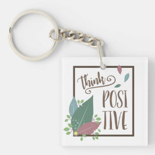Pensez motivation positive plume boho