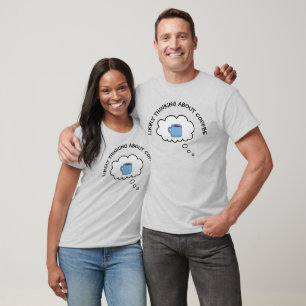 Pensez Probablement À La T-Shirt Au Café