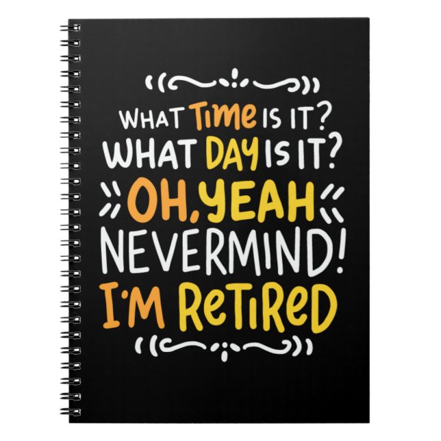 Pension - Quelle Heure Est-Ce ? Oh, je suis Carnet (Devant)