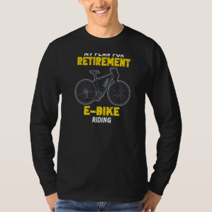 Pension retirement E bike ride electric bike pensi T-Shirt