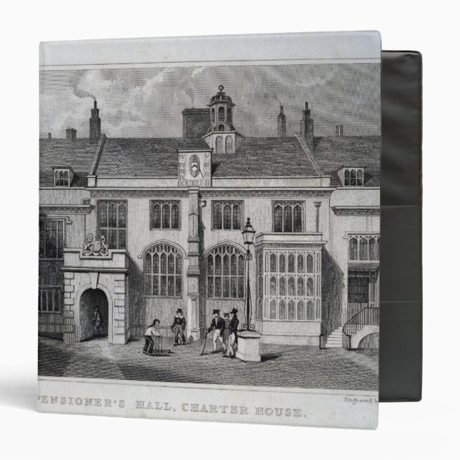 Pensioner's Hall, Charter House Binder (Front/Inside)