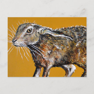 Pensive Hair Postcard