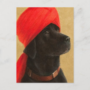 Pensive Maharaja 2010 Postcard