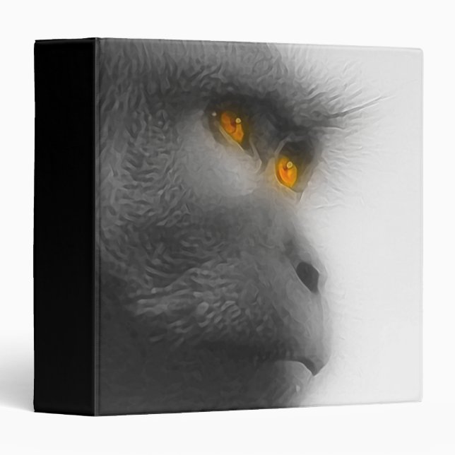 Pensive Monkey Binder (Front/Spine)