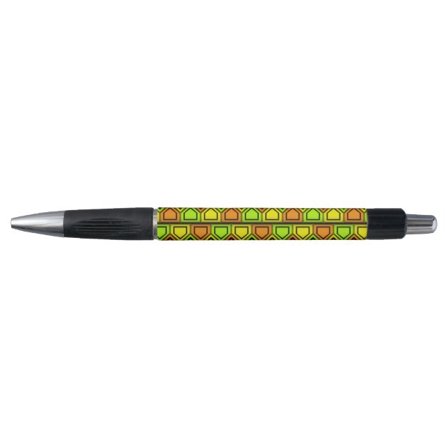 Penta Pattern - Yellow Pen (Front)