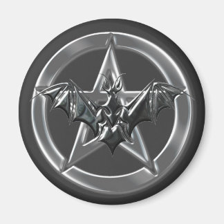 Pentacle Bat Magnet