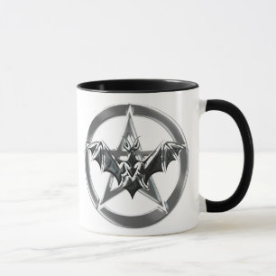 Pentacle Bat Mug