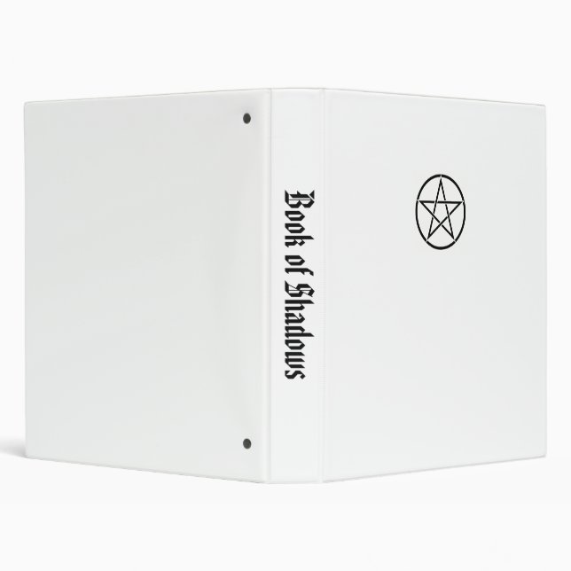 Pentacle Book of Shadows Binder (Background)