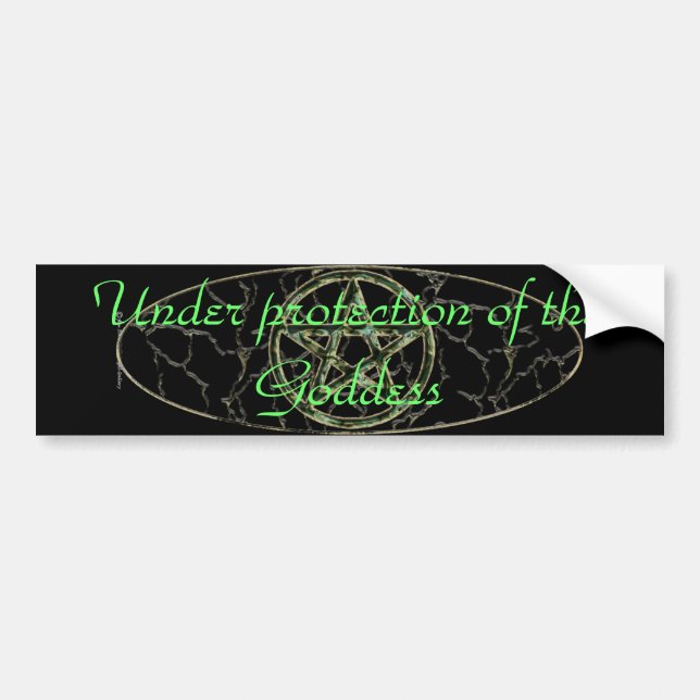 Pentacle Bumper Sticker (Front)
