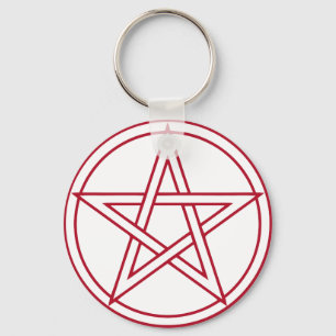 Pentacle Keychain