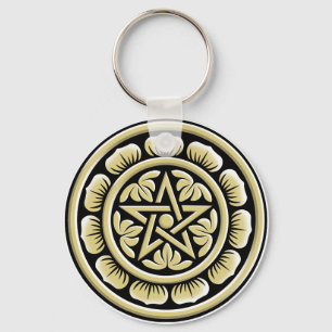 Pentacle Keychain