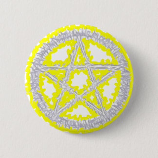 Pentacle of Air 2 Inch Round Button