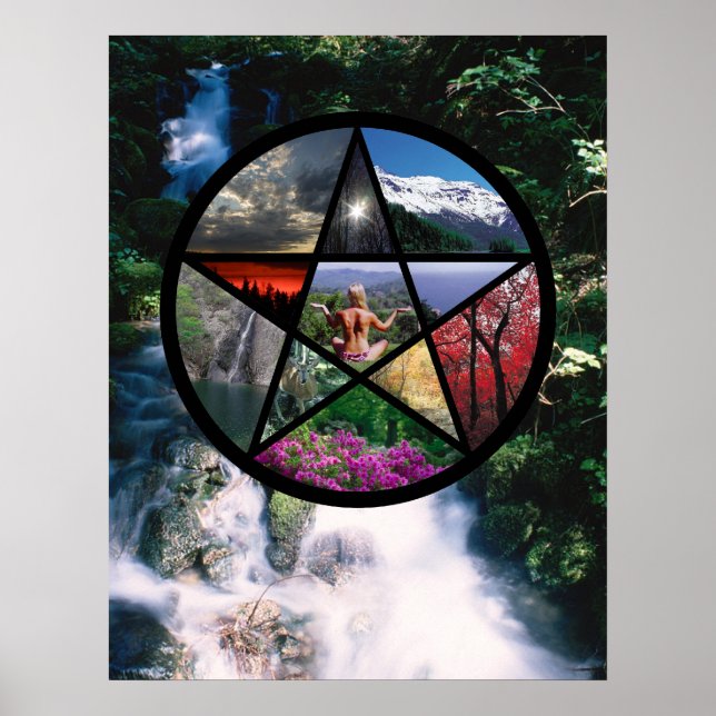 Pentacle poster Small stream (Front)