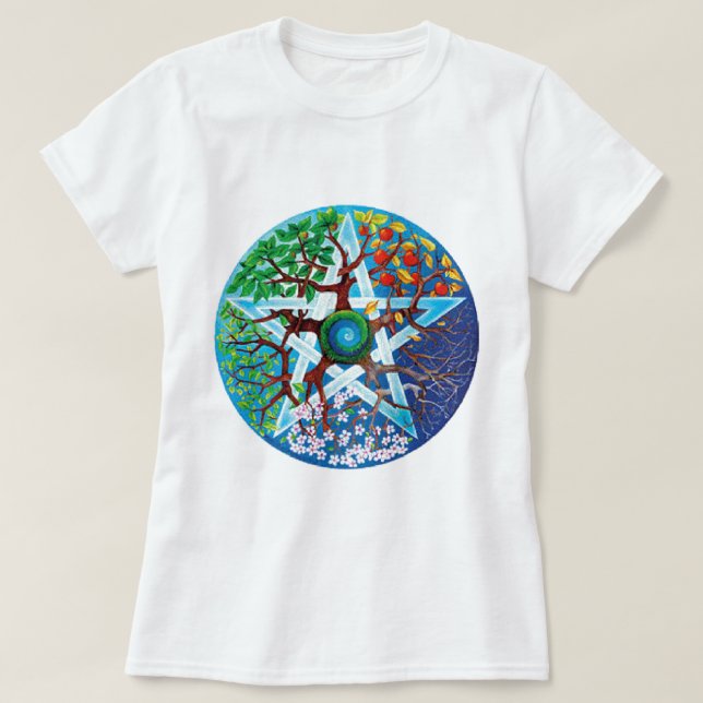 pentacle-seasons T-Shirt (Design Front)