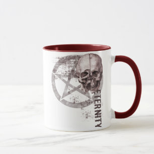 Pentacle Skull Mug