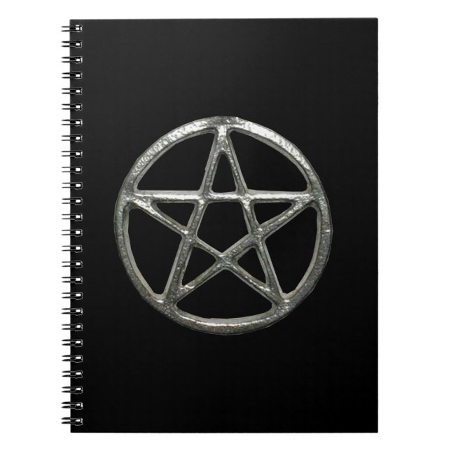 Pentacle Spiral Notebook (Front)