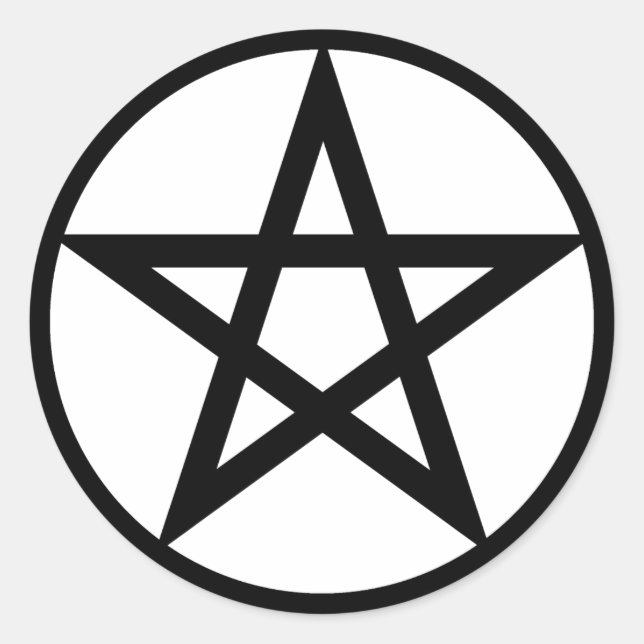 Pentacle stickers (Front)
