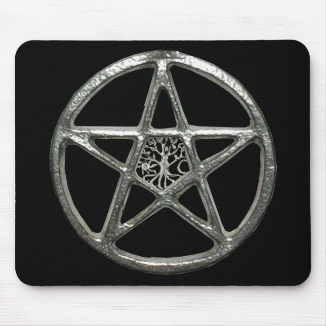 Pentacle Tree Of Life Mouse Pad (Front)