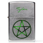 Pentacle - Vert Personnalisé Zippo Lighter