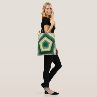 Pentagon Mirage Tote Bag