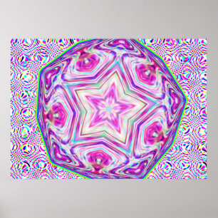 Pentagon Star Poster