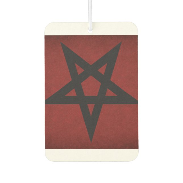Pentagram Air Freshener (Front)