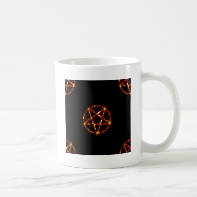 pentagram coffee mug (Right)