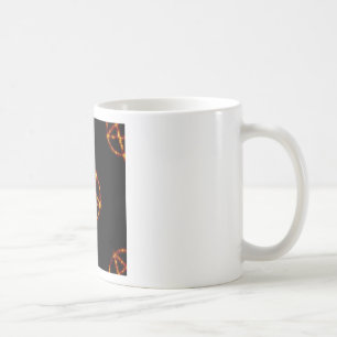 pentagram coffee mug
