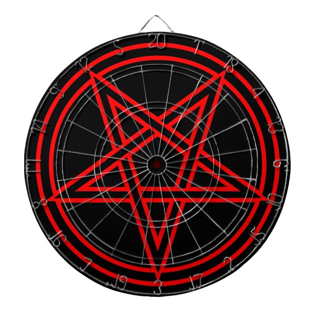 Pentagram Dartboard (Front)