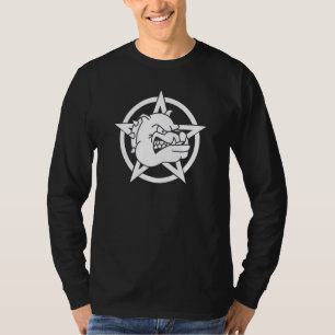 Pentagram Dog Occult Dark Art Grunge Goth Gothic A T-Shirt