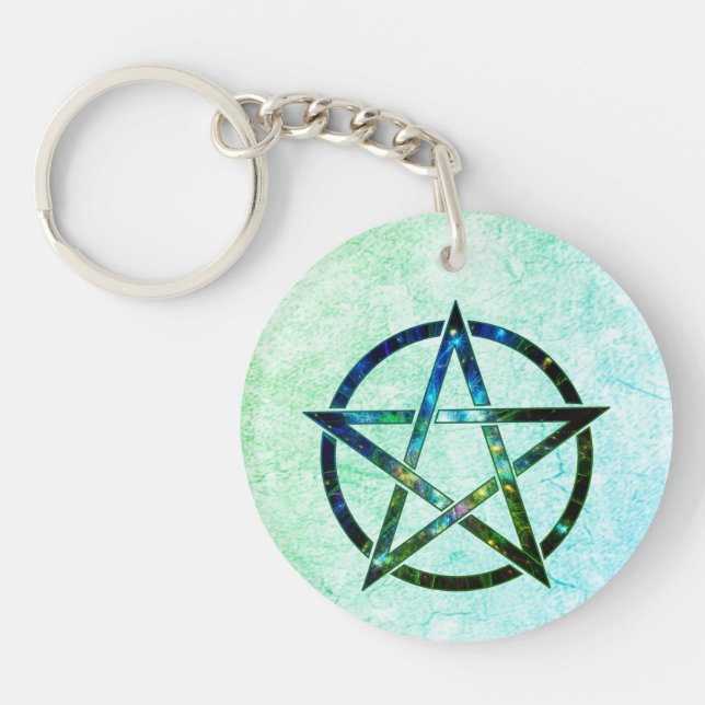 Pentagram  keychain (Front)