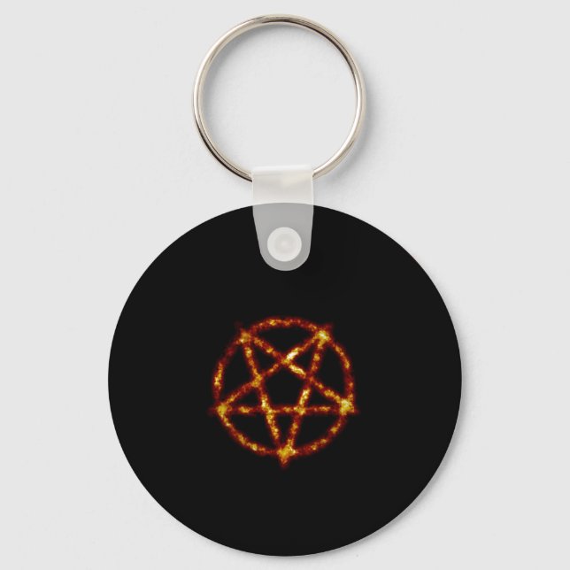 pentagram keychain (Front)