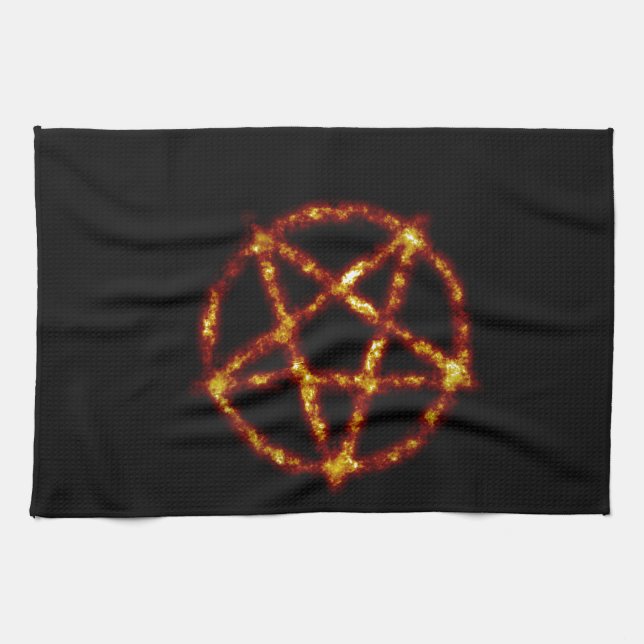 pentagram kitchen towel (Horizontal)