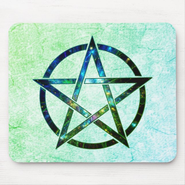 Pentagram Mouse Pad (Front)