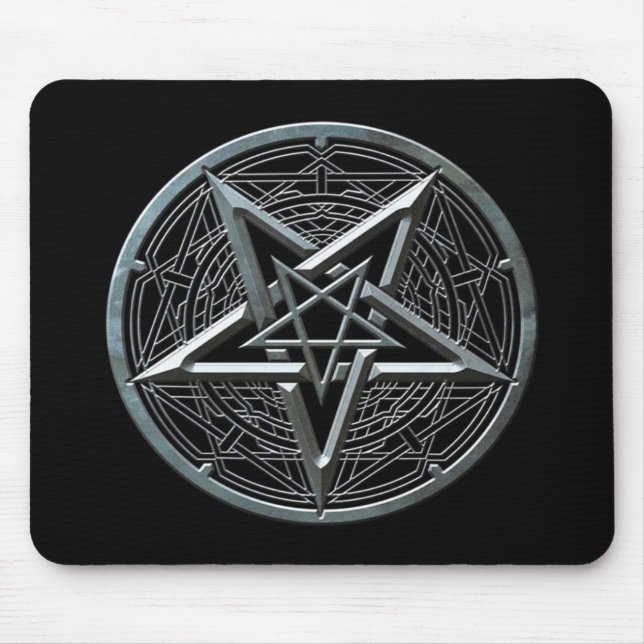 Pentagram Mouse Pad (Front)