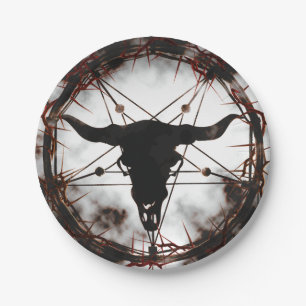 Pentagram Paper Plate