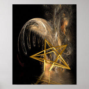 Pentagram Rising Poster