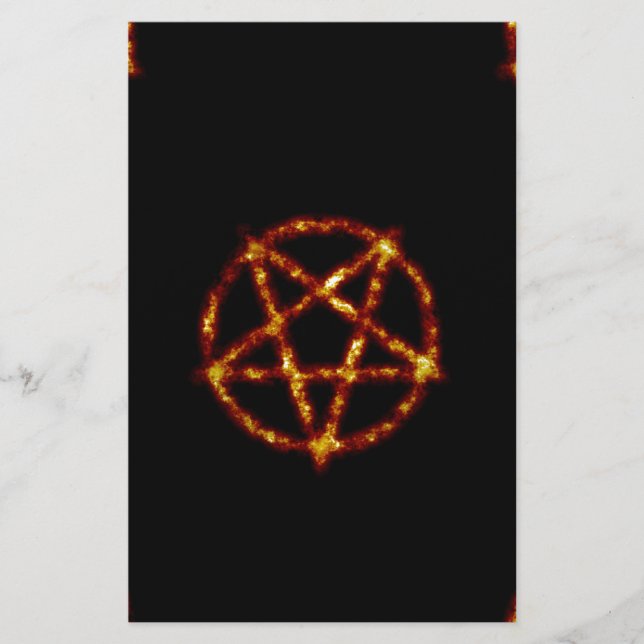pentagram stationery (Front)