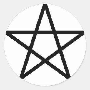 Pentagram stickers