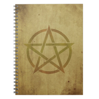 Pentagram Textured Notebook
