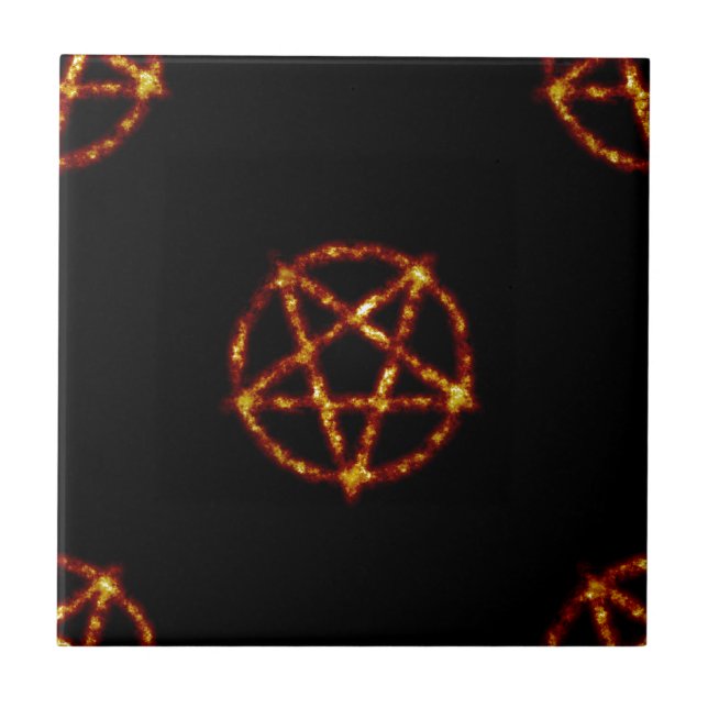 pentagram tile (Front)