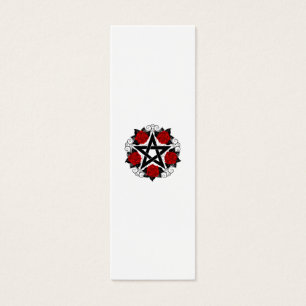 Pentagram with Red Roses