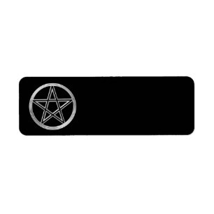 Pentagramme argenté
