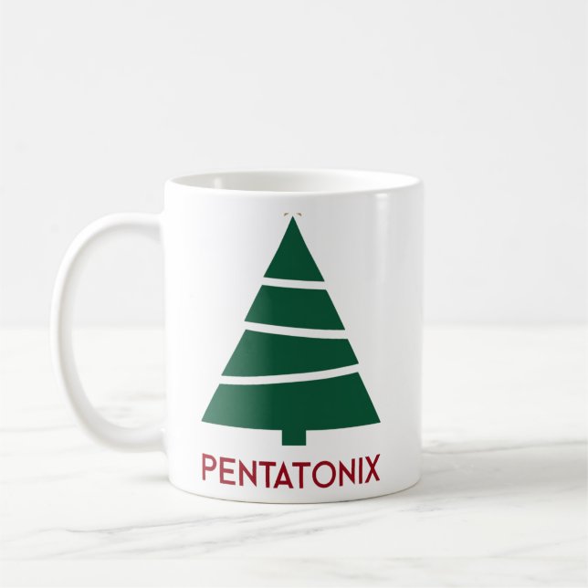 Pentatonix christmas coffee mug (Left)
