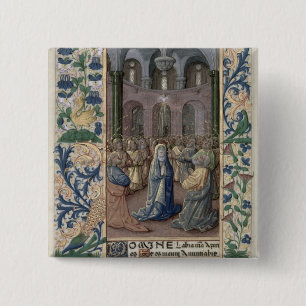 Pentecost 2 Inch Square Button