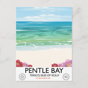 Pentle Bay, Tresco, Isles of Scilly Postcard