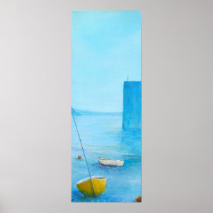 Penzance at Low Tide Poster