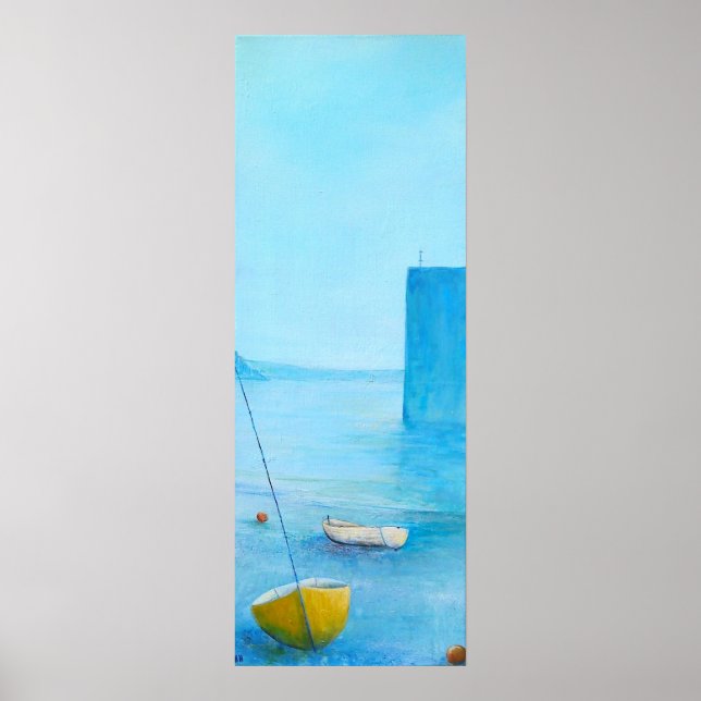 Penzance at Low Tide Poster (Front)